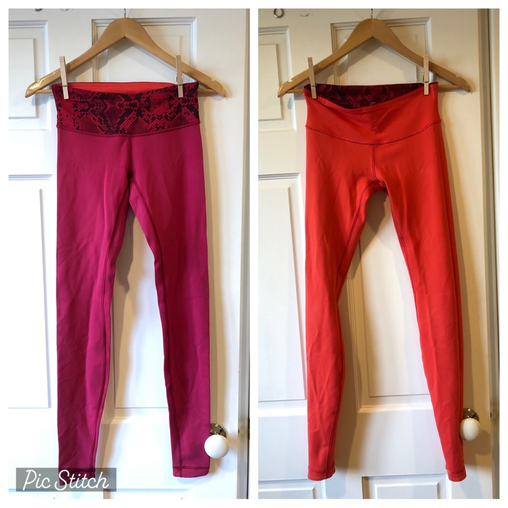 {Lululemon} Reversible leggings